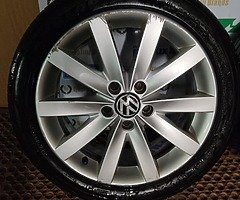 Genuine VW R17 Alloys