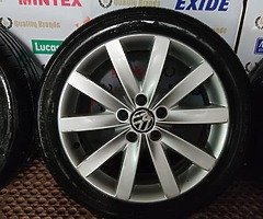 Genuine VW R17 Alloys