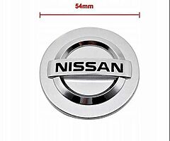 54 mm Nissan wheel centre caps