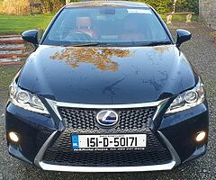 2015 LEXUS CT200H F SPORT HYBRID LUXURY EDITION.