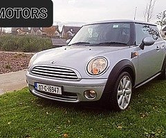 2007 MINI COOOPER NCT & TAX WARRANTY