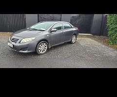 Toyota Corolla 1.4 diesel 2009 
Manual transmision 
FRESH NCT 03 /23 
LOW MILEAGE 185 000 KM