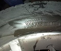 2012 Skoda Octavia wheels only got 3 (195/65/r15)