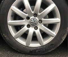 New Yokohama tires /standard vw alloys