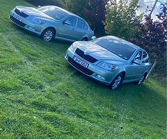 2 Skoda octavias petrol and diesel