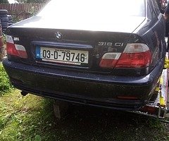 BMW 318 Cl coupe parts only - Image 4/5