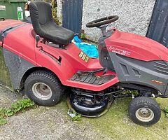 Castle garden ride on mower and strimmer - Image 4/4