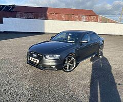 2013 Audi A4 S-line black edition