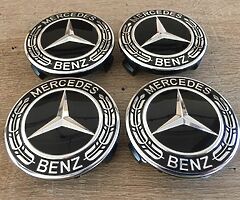 Mercedes 75mm Centre caps