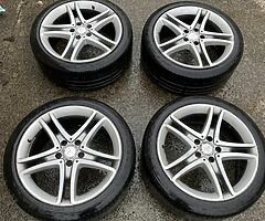 Mecerdes AMG alloys