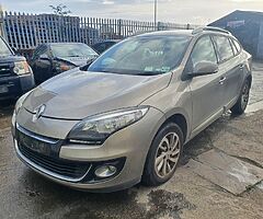 2013 RENAULT MEGANE ESTATE 1.5DCI MANUAL FOR BREAKING ONLY!