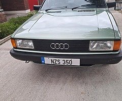 1984 audi 80/B2 Model 1.8 petrol