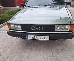 1984 audi 80/B2 Model 1.8 petrol