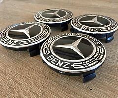 Mercedes 75mm Centre caps