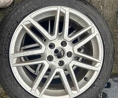 Genuine Audi alloys  245/45/18 5x112