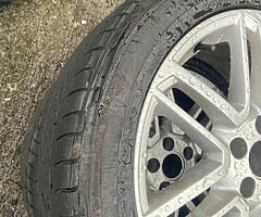 Genuine Audi alloys  245/45/18 5x112 - Image 4/5