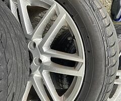 Genuine Audi alloys  245/45/18 5x112 - Image 5/5