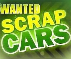 Scrap cars wanted top prices paid