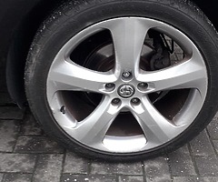 19" alloys swap for 17"