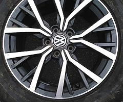 4x17inc 2018 vw alloys €425