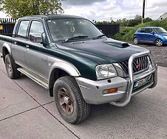 2003 Mitsubishi L200 No tax No test good working order