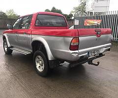 2003 Mitsubishi L200 Crew cab 5 seats Tax 333e