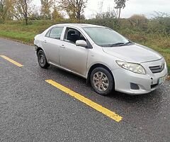 2007 TOYOTA COROLLA VVTI SLIGHT DAMAGE.