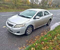 2007 TOYOTA COROLLA VVTI SLIGHT DAMAGE. - Image 9/9