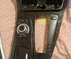 Trim interior bmw f10 with idrive unit