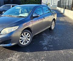 Toyota Corolla 1.4 diesel 2009 
Manual transmision 
FRESH NCT 03 /23 
LOW MILEAGE 185 000 KM 
TAX UN