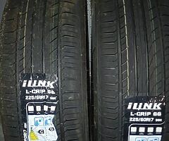 Tyres 225/60/17