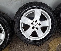 16inch genuine Mercedes E-class alloys 5x112 - Image 3/9