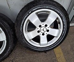 16inch genuine Mercedes E-class alloys 5x112 - Image 4/9