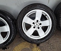 16inch genuine Mercedes E-class alloys 5x112 - Image 9/9