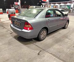 2003 TOYOTA COROLLA VVTI FOR EXPORT.