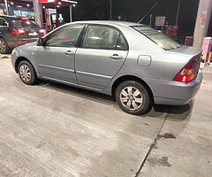 2003 TOYOTA COROLLA VVTI FOR EXPORT. - Image 5/10