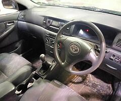 2003 TOYOTA COROLLA VVTI FOR EXPORT. - Image 6/10