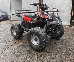 Hecht kids electric quad very fast