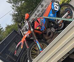 Swap ktm350 crf 450 for jeep car or road bike