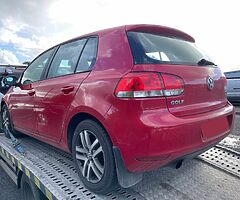 2011 VOLKSWAGEN  GOLF MK6 1.6 TDI FOR BREAKING!