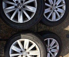 Vw Alloys for sale. 16inch