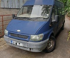 Breaking ford transit 2003 2.4