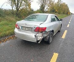 2007 TOYOTA COROLLA VVTI SLIGHT DAMAGE. - Image 4/9