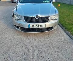 2012 SKODA SUPERB DIESEL NEEDS ENGINE REPLACEMENT.