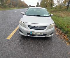 2007 TOYOTA COROLLA VVTI SLIGHT DAMAGE.