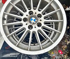 Bmw alloys full set x4 no tyres 5x120