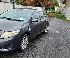 Toyota Corolla 1.4 diesel 2009 
Manual transmision 
FRESH NCT 03 /23 
LOW MILEAGE 185 000 KM 
TAX UN