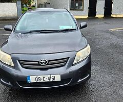 Toyota Corolla 1.4 diesel 2009 
Manual transmision 
FRESH NCT 03 /23 
LOW MILEAGE 185 000 KM 
TAX UN