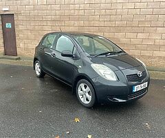 Toyota Yaris 2007 Very Low Mileage. New NCT