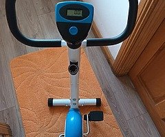 exercise bike and circulation booster